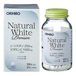 Natural White Premium Orihiro 300 viên uống trắng da